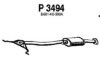 FENNO P3494 Middle Silencer